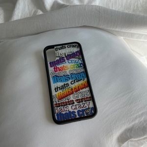 Wildflower “That’s Crazy” iphone X case
